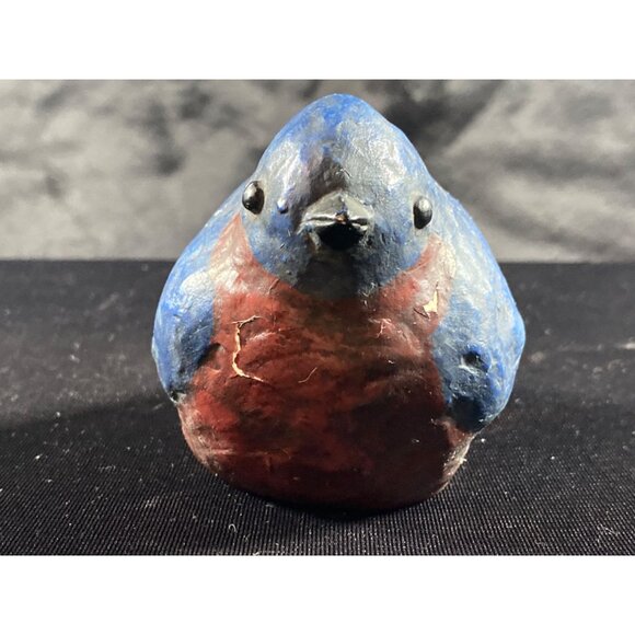 BIrds Blue Red Resin Figurines Home Decor Cardinal Bluebird 2.75" - Picture 11 of 16